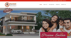 Desktop Screenshot of praveenproperties.com